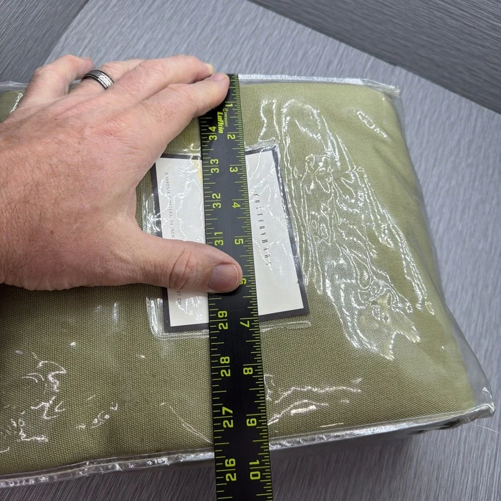 Pottery Barn Performance Upholstery Fabric By The Yard 5 Yards Green